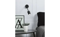 Explore Vägglampa 12cm Svart