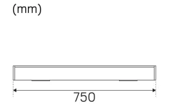 Extend G2 LED Bänkbelysning 75cm 2700K 9,9W 24V