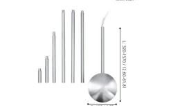 Extention Kabelkanal 157cm Krom
