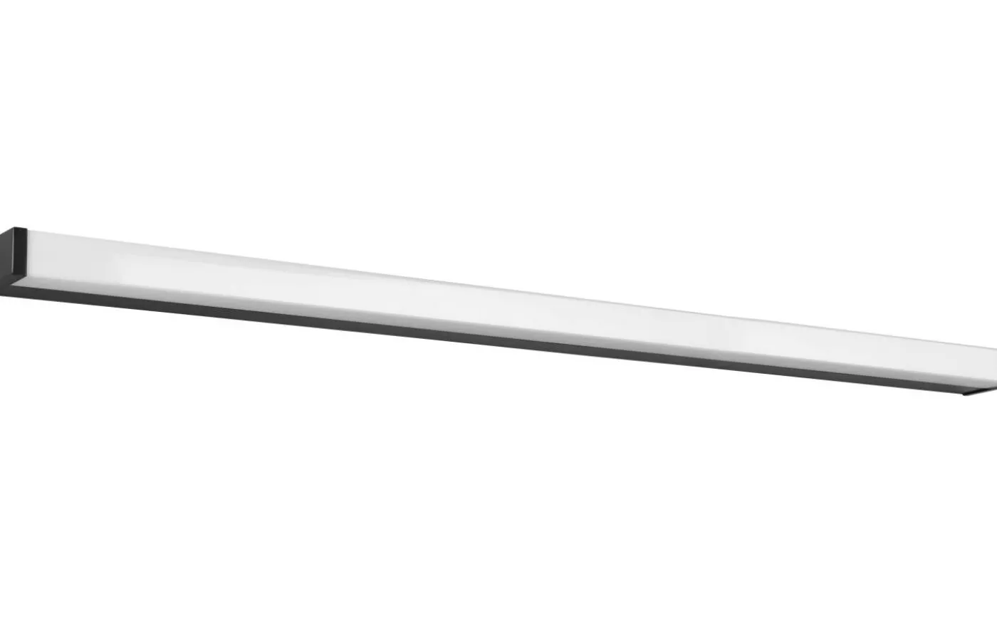 Fabio H2O Vägglampa LED 120cm mattsvart IP44