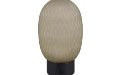 Facette Bordslampa LED grön/mattsvart uppladdningsbar