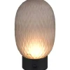 Facette Bordslampa LED rökfärgad/mattsvart uppladdningsbar