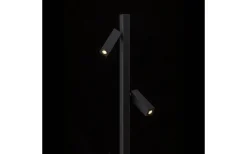 Fado Golvlampa 156cm Svart LED 2x3W 3000K