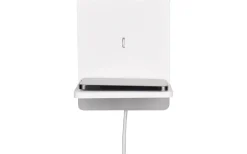 Fairfield Vägglampa LED mattvit med laddningsstation