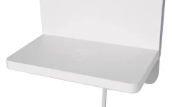 Fairfield Vägglampa LED mattvit med laddningsstation