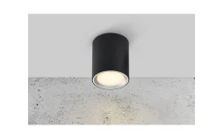 Fallon Takspotlight 3-Steg DIM 2700K 500lm 8,5W 12cm Svart