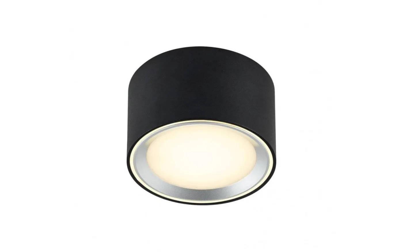 Fallon Takspotlight 3-Steg DIM 2700K 500lm 8,5W 6cm Svart
