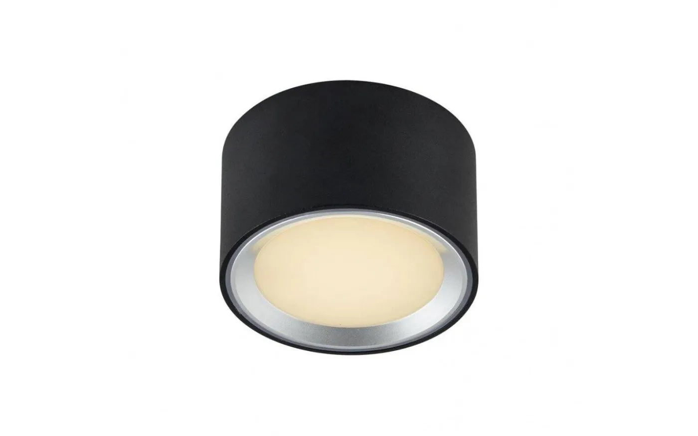 Fallon Takspotlight 3-Steg DIM 2700K 500lm 8,5W 6cm Svart
