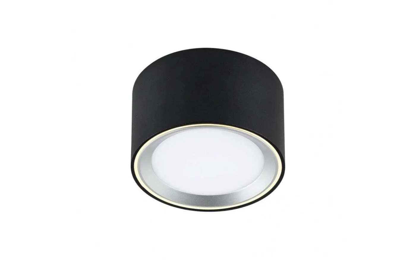 Fallon Takspotlight 3-Steg DIM 2700K 500lm 8,5W 6cm Svart