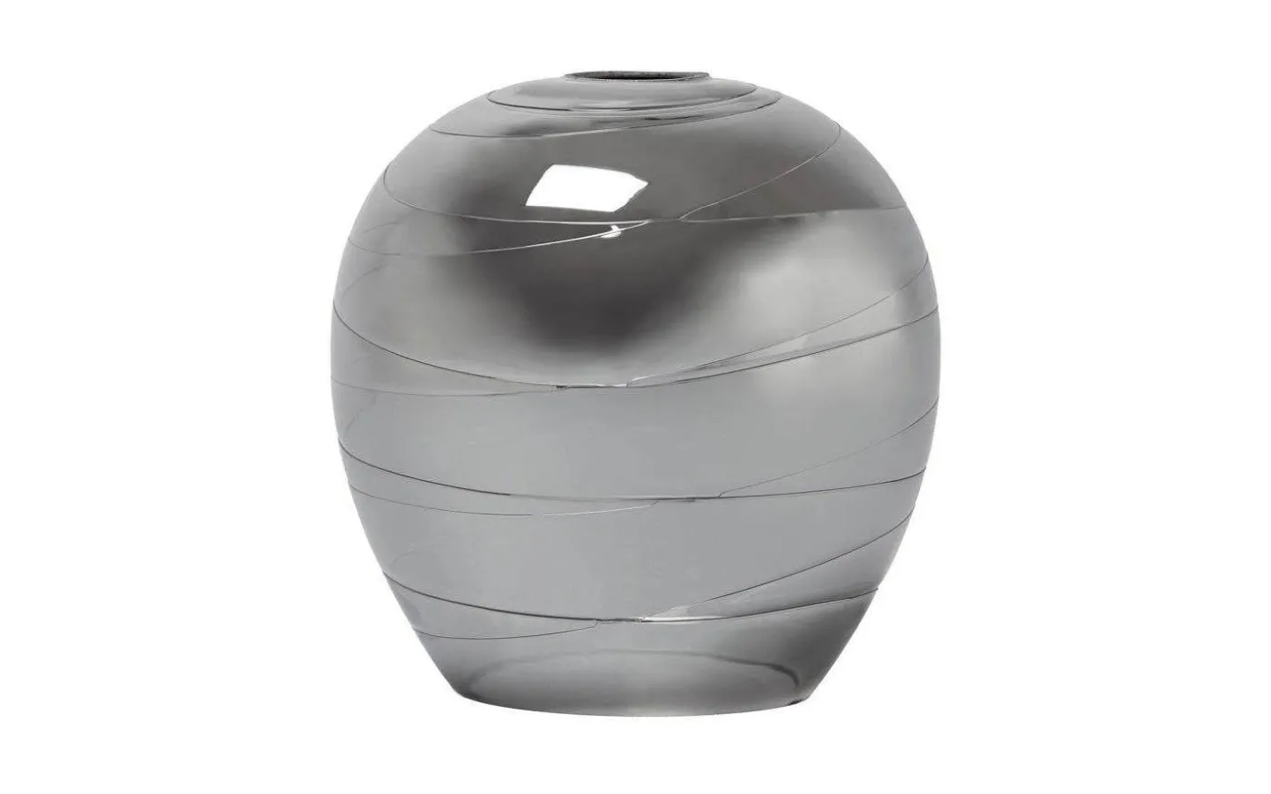 Falun Glasskärm Rund Ø21cm Rök