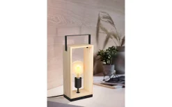 Famborough Bordslampa 40cm Trä/Svart