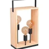 Famborough Bordslampa 57cm 3L Trä/Svart