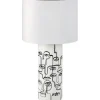 Family Bordslampa 62cm Vit/Svart