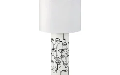 Family Bordslampa 62cm Vit/Svart