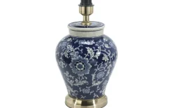 Fang Hong Lampfot 38cm Mörkblå