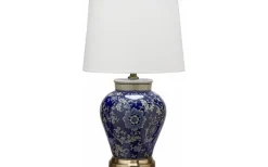 Fang Hong Lampfot 38cm Mörkblå