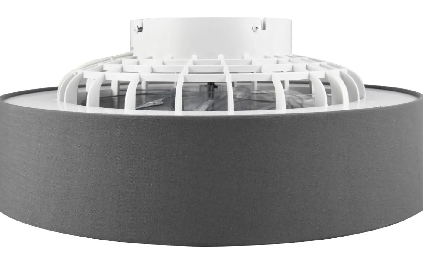 Farsund Takfläkt 49cm LED grå