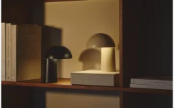 Faye Uppladdningsbar Bordslampa 21cm Beige