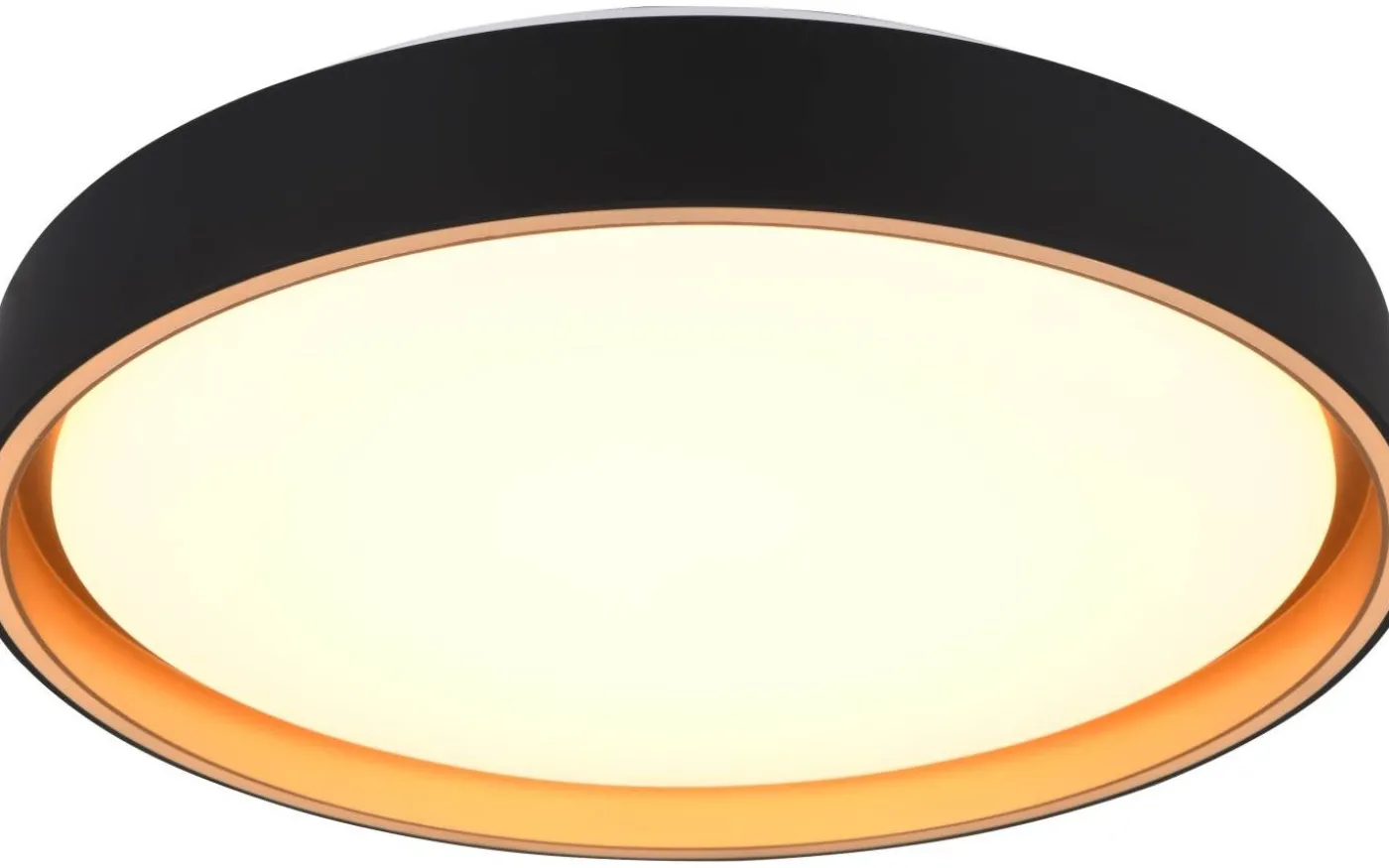 Felis Plafond LED 40cm svart/guld