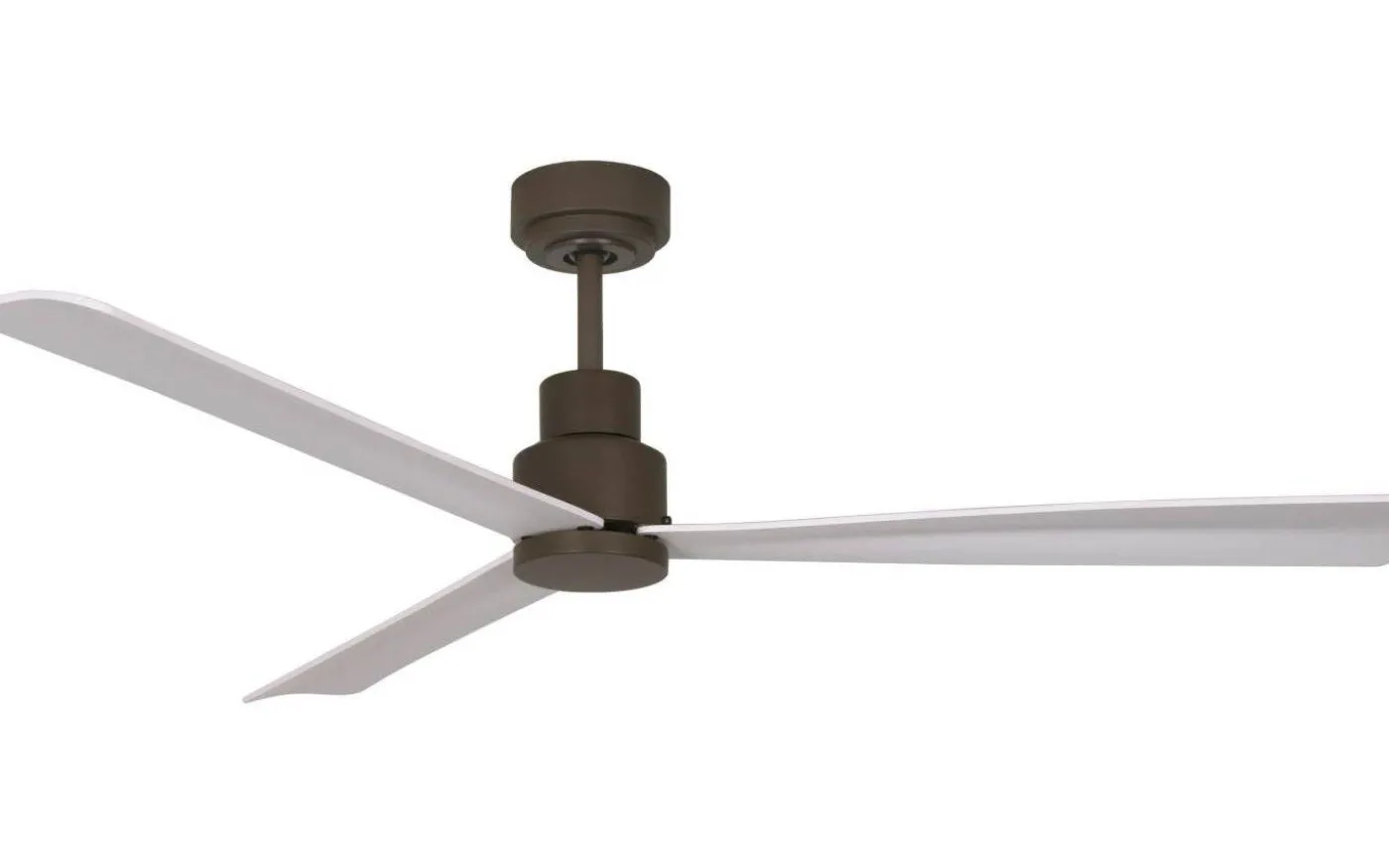 Fenix 132cm Takfläkt Brun Motor, Vita Blad