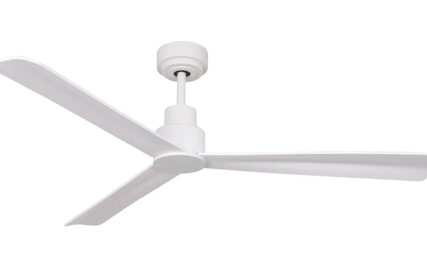 Fenix 132cm Takfläkt Vit Motor, Vita Blad