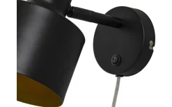 Ferdinand Vägglampa Svart