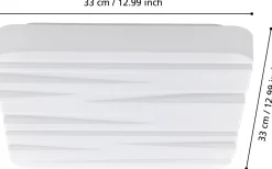 Ferentino Plafond 33cm LED 3000K 14,6W Vit