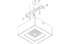 Ferreros Plafond 14cm LED 3000K 6,3W Vit