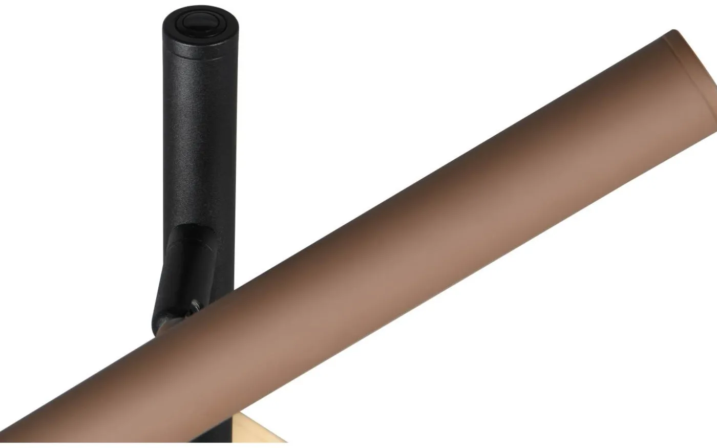 Fiato Golvlampa LED 3-delad mattsvart/flerfärgad