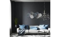 Fiesta Taklampa 59cm Krom