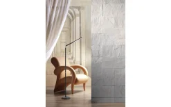 Filigran Golvlampa LED i borstat stål