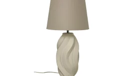 Fiorella Bordslampa 65cm Beige/Naturvit