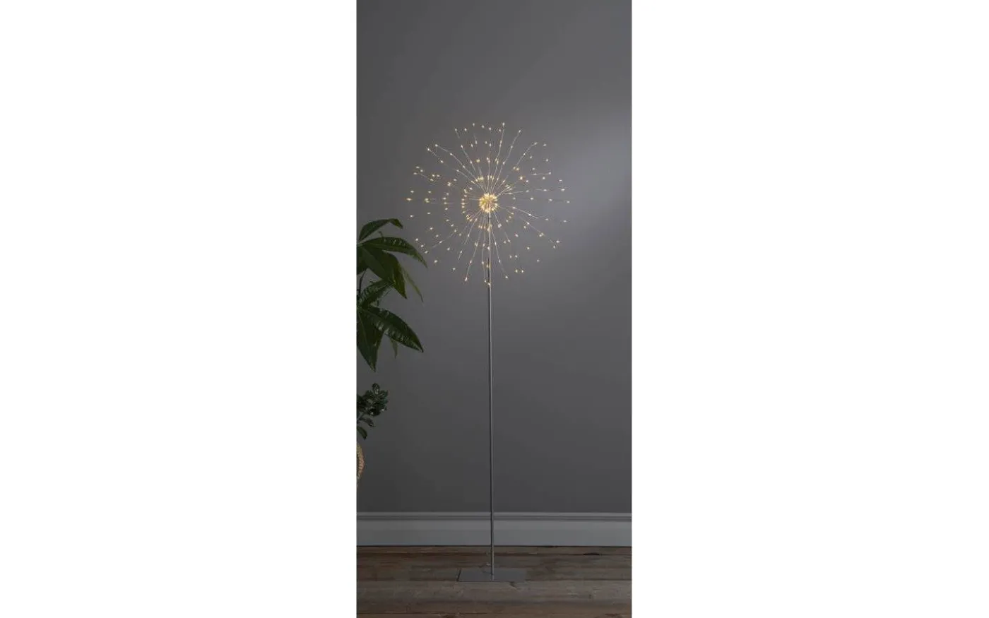 Firework Golvlampa 130cm 3W Silver