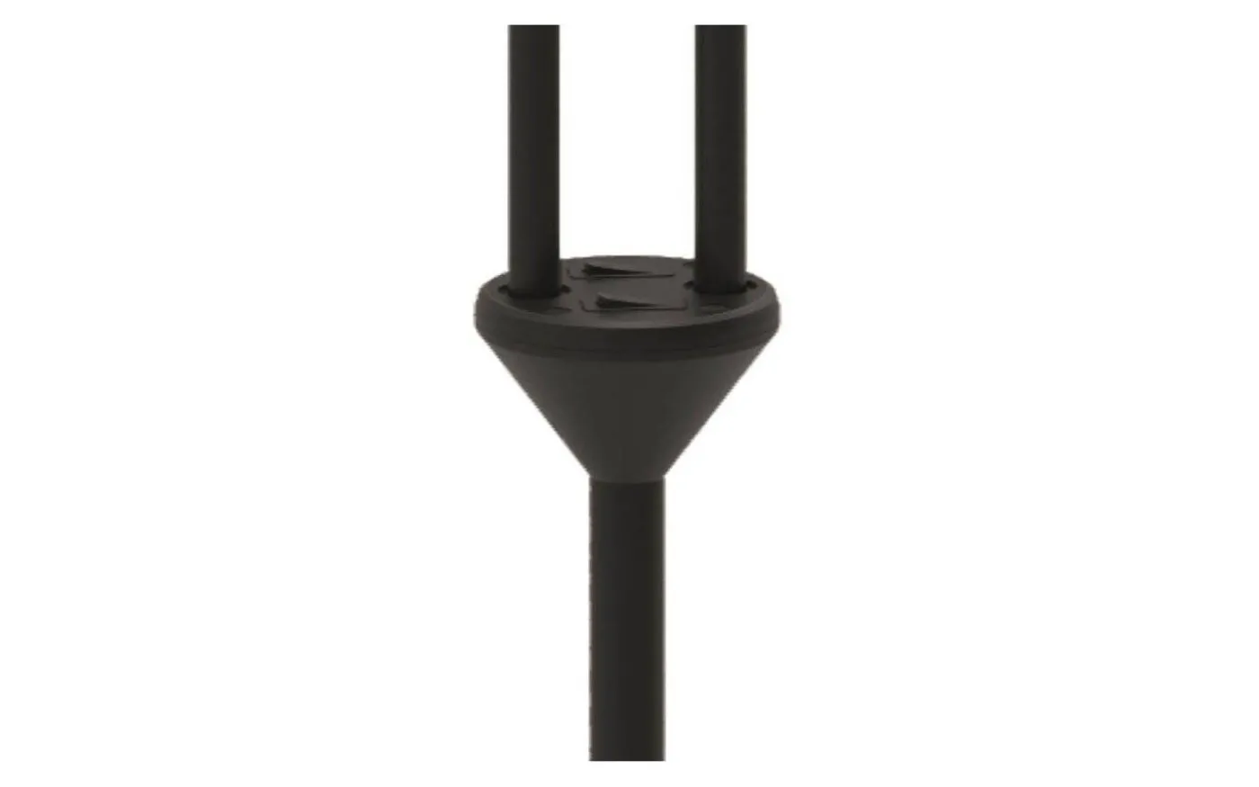 Fix Golvlampa LED 2x5W 3000K 130cm Svart