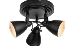 Fjällbacka Takspotlight 3L IP44 Svart