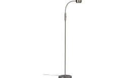 Fladen Golvlampa 1L 140cm Nickel