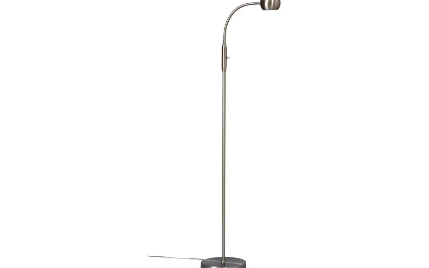 Fladen Golvlampa 1L 140cm Nickel