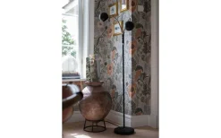 Fladen Golvlampa 2L 140cm Svart