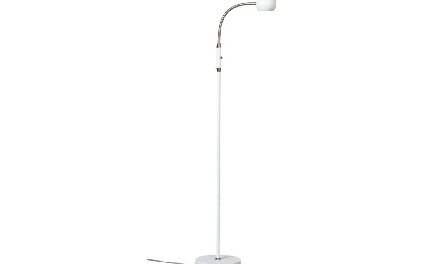 Fladen Golvlampa 1L 140cm Vit