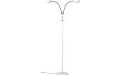 Fladen Golvlampa 2L 140cm Vit