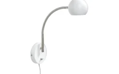 Fladen Vägglampa Vit