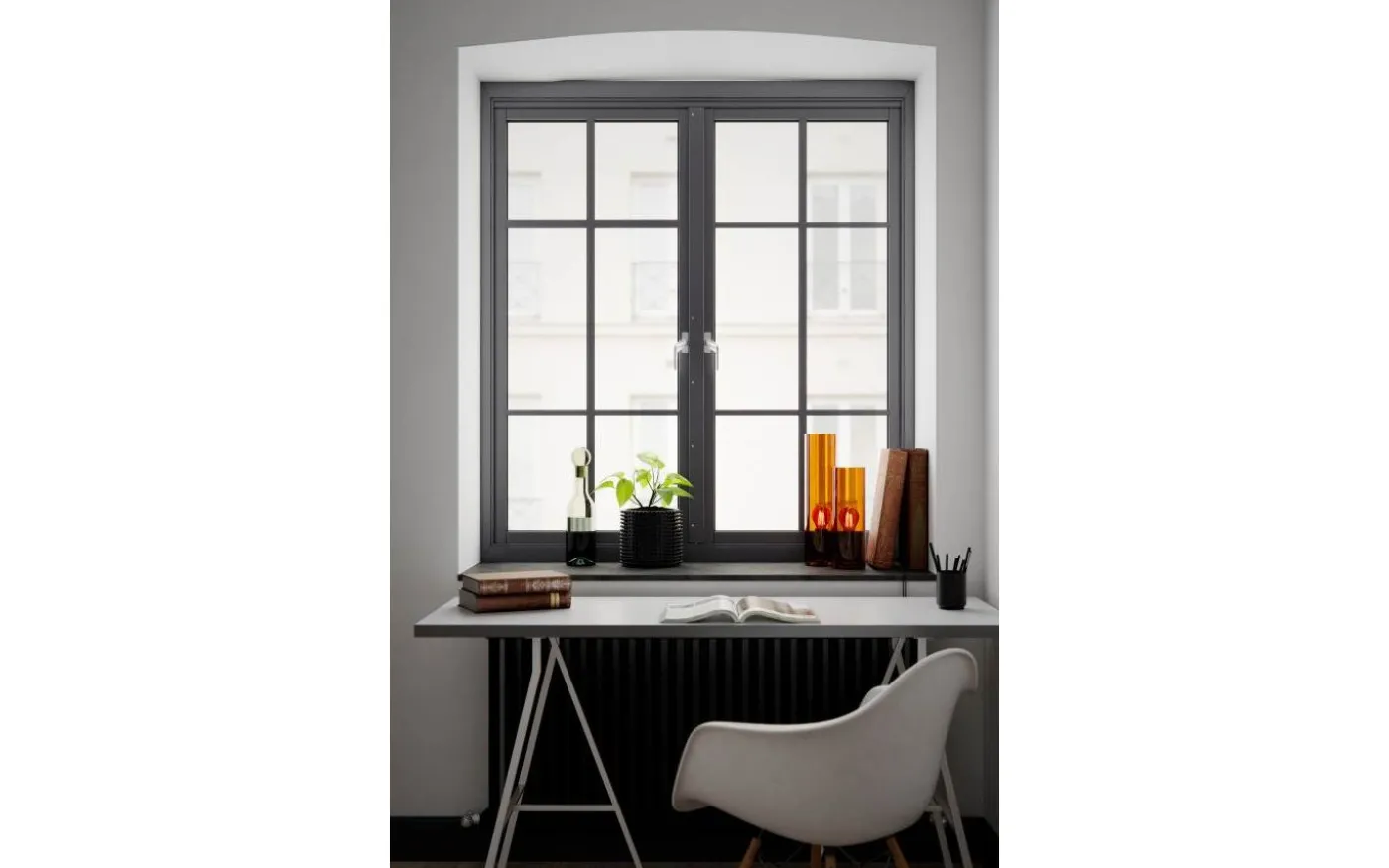 Flake Bordslampa 40cm Konjak