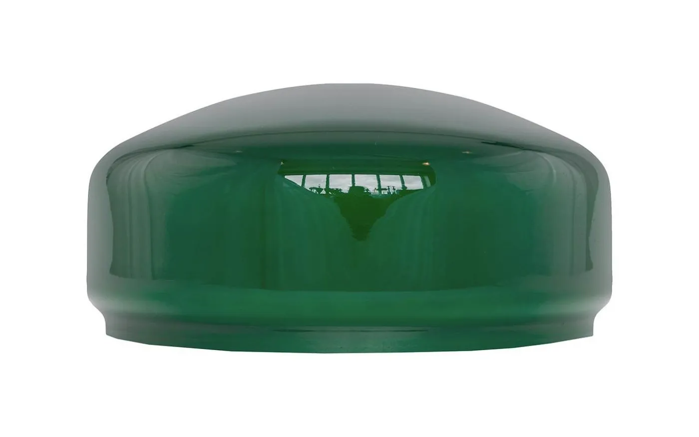 Flat bordlampskärm 200 - Grönt överfångsglas