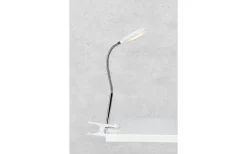Flex Skrivbordslampa LED 5W Vit/Krom