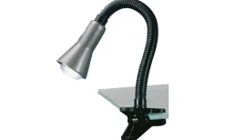 Flexo Klämlampa E14 grå