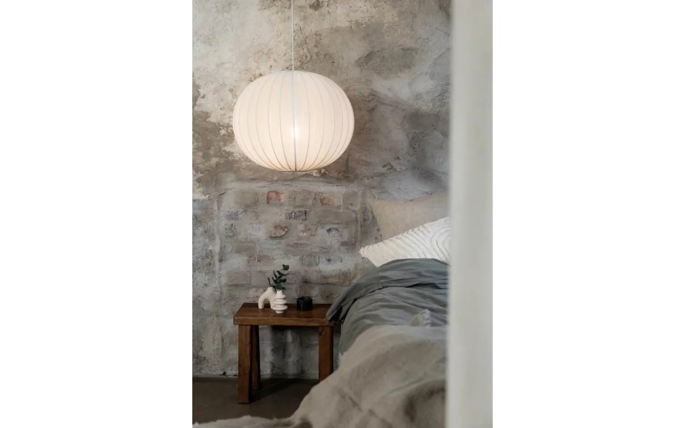 Florence Taklampa 50cm Vit