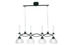Florens Taklampa 89cm 4xE14 Antik svart