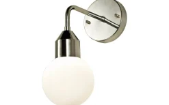 Florens Vägglampa Krom IP44