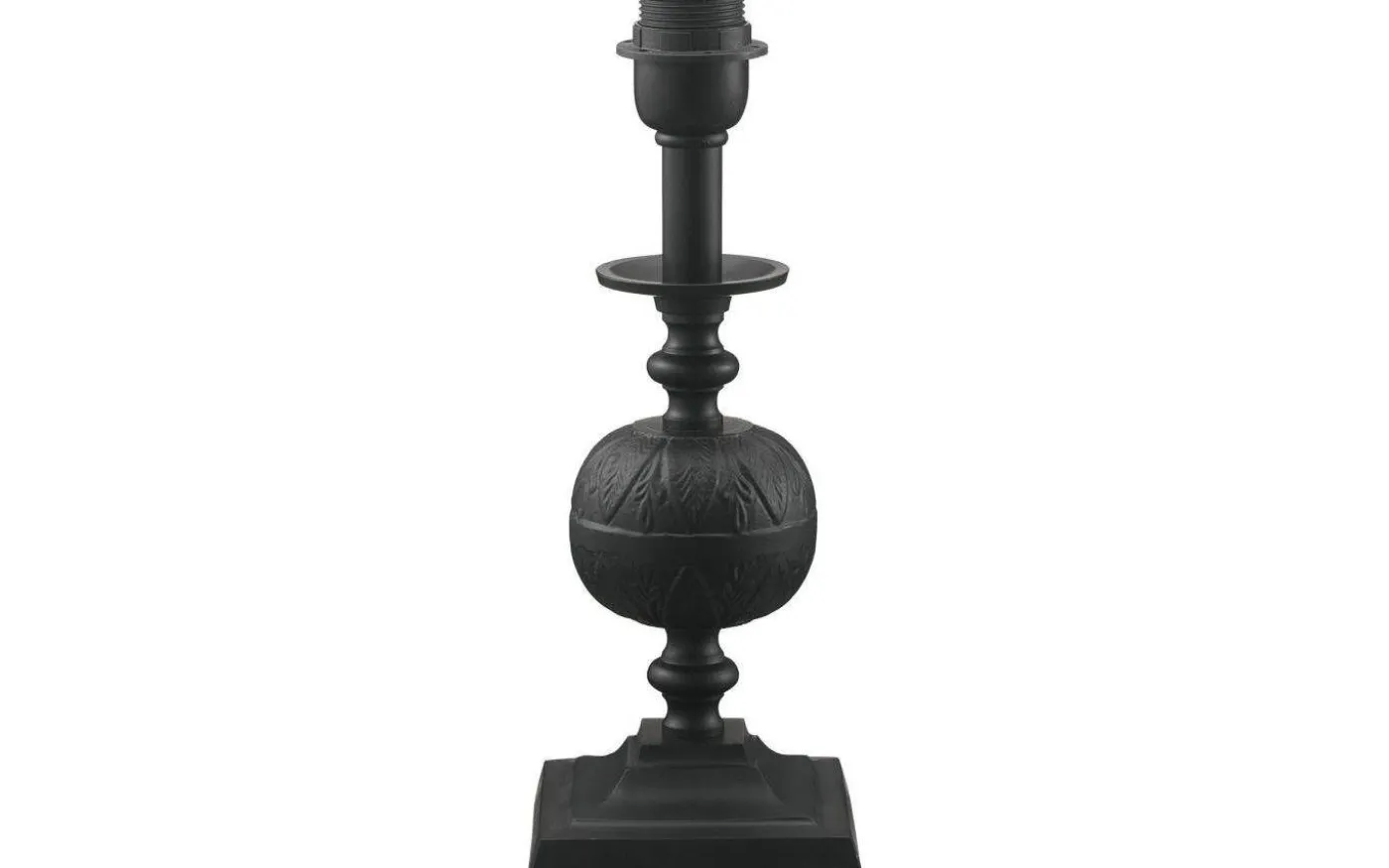 Flory Lampfot 33cm Matt Svart