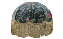 Flower Field Lampskärm Ø35cm Lyxfrans Guld